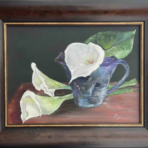 Still Life with 3 Arums