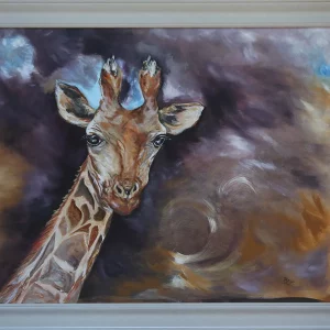 Giraffe, the Veld Fire