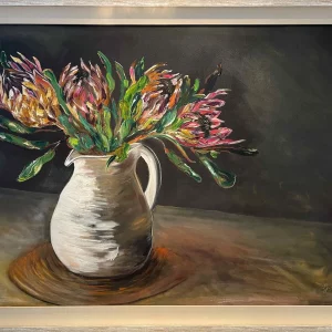 Still Life with Protea