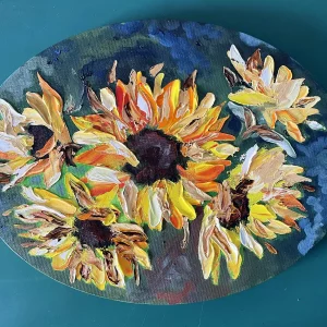 Sunflowers (Ellipse)